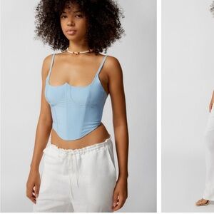 UO Serene Lace-up Cami